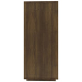 NNEVL Sideboard Brown Oak 120x30x75 cm Engineered Wood