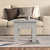 NNEVL Coffee Table Grey Sonoma 55x55x42 cm Engineered Wood