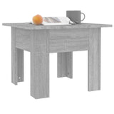 NNEVL Coffee Table Grey Sonoma 55x55x42 cm Engineered Wood