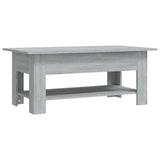 NNEVL Coffee Table Grey Sonoma 102x55x42 cm Chipboard