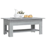 NNEVL Coffee Table Grey Sonoma 102x55x42 cm Chipboard