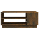 NNEVL Coffee Table Smoked Oak 102x55x43 cm Chipboard