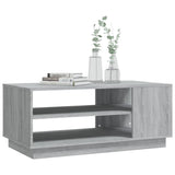 NNEVL Coffee Table Grey Sonoma 102x55x43 cm Chipboard