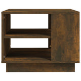 NNEVL Coffee Table Smoked Oak 55x55x43 cm Chipboard