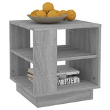 NNEVL Coffee Table Grey Sonoma 40x40x43 cm Engineered Wood