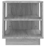 NNEVL Coffee Table Grey Sonoma 40x40x43 cm Engineered Wood