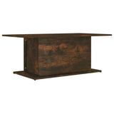 NNEVL Coffee Table Smoked Oak 102x55.5x40 cm Chipboard