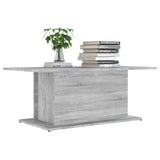 NNEVL Coffee Table Grey Sonoma 102x55.5x40 cm Chipboard