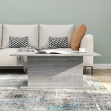 NNEVL Coffee Table Grey Sonoma 102x55.5x40 cm Chipboard