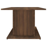 NNEVL Coffee Table Brown Oak 102x55.5x40 cm Chipboard