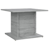 NNEVL Coffee Table Grey Sonoma 55.5x55.5x40 cm Chipboard