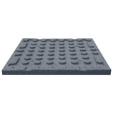 NNEVL Fall Protection Tiles 12 pcs Rubber 50x50x3 cm Grey