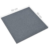 NNEVL Fall Protection Tiles 24 pcs Rubber 50x50x3 cm Grey