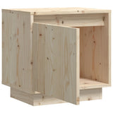 NNEVL Bedside Cabinet 40x30x40 cm Solid Wood Pine