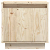 NNEVL Bedside Cabinet 40x30x40 cm Solid Wood Pine
