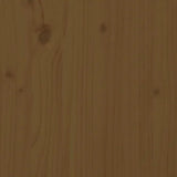 NNEVL Bedside Cabinets 2 pcs Honey Brown 40x30x40 cm Solid Wood Pine