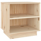 NNEVL Bedside Cabinet 40x34x40 cm Solid Wood Pine