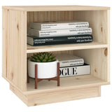NNEVL Bedside Cabinet 40x34x40 cm Solid Wood Pine
