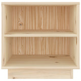 NNEVL Bedside Cabinets 2 pcs 40x34x40 cm Solid Wood Pine