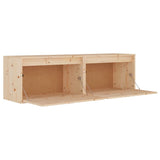 NNEVL Wall Cabinets 2 pcs 60x30x35 cm Solid Wood Pine