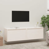 NNEVL Wall Cabinets 2 pcs White 60x30x35 cm Solid Wood Pine