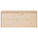 NNEVL Wall Cabinet 80x30x35 cm Solid Wood Pine