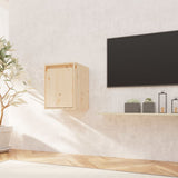 NNEVL Wall Cabinet 30x30x40 cm Solid Wood Pine