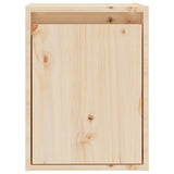 NNEVL Wall Cabinet 30x30x40 cm Solid Wood Pine
