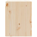 NNEVL Wall Cabinet 30x30x40 cm Solid Wood Pine