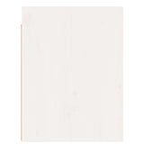 NNEVL Wall Cabinets 2pcs White 30x30x40 cm Solid Wood Pine