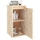 NNEVL Wall Cabinet 30x30x60 cm Solid Wood Pine