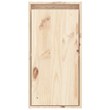 NNEVL Wall Cabinet 30x30x60 cm Solid Wood Pine