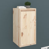 NNEVL Wall Cabinet 30x30x60 cm Solid Wood Pine