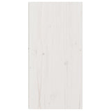 NNEVL Wall Cabinets 2 pcs White 30x30x60 cm Solid Wood Pine