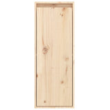 NNEVL Wall Cabinet 30x30x80 cm Solid Wood Pine