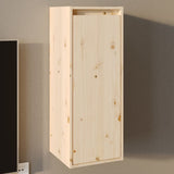 NNEVL Wall Cabinet 30x30x80 cm Solid Wood Pine