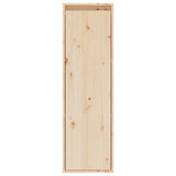 NNEVL Wall Cabinet 30x30x100 cm Solid Wood Pine