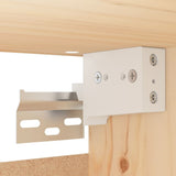 NNEVL Wall Cabinet 30x30x100 cm Solid Wood Pine