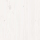 NNEVL Highboard White 37x34x110 cm Solid Wood Pine