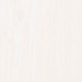 NNEVL Sideboard White 60x34x75 cm Solid Wood Pine