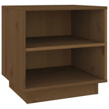NNEVL Bedside Cabinets 2 pcs Honey Brown 40x34x40 cm Solid Wood Pine