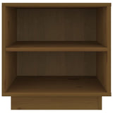 NNEVL Bedside Cabinets 2 pcs Honey Brown 40x34x40 cm Solid Wood Pine