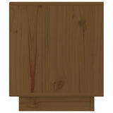 NNEVL Bedside Cabinets 2 pcs Honey Brown 40x34x40 cm Solid Wood Pine