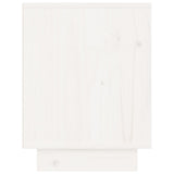 NNEVL Bedside Cabinets 2 pcs White 40x30x40 cm Solid Wood Pine