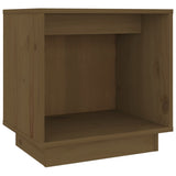 NNEVL Bedside Cabinet Honey Brown 40x30x40 cm Solid Wood Pine
