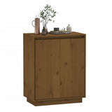 NNEVL Sideboard Honey Brown 60x34x75 cm Solid Wood Pine