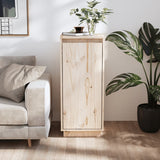 NNEVL Sideboard 31.5x34x75 cm Solid Wood Pine