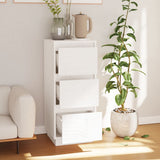 NNEVL Sideboard White 32x34x75 cm Solid Wood Pine