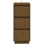 NNEVL Sideboards 2 pcs Honey Brown 32x34x75 cm Solid Wood Pine