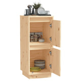 NNEVL Sideboard 31.5x34x75 cm Solid Wood Pine